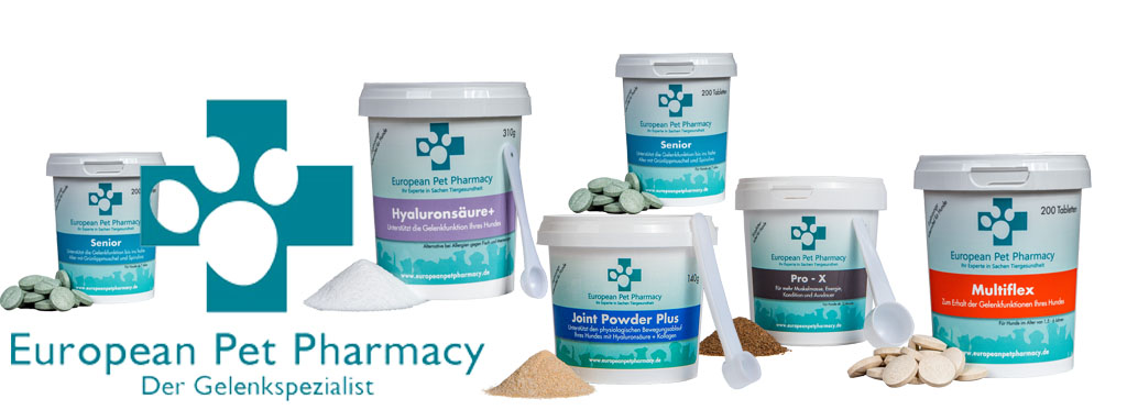 Nahrungsergänzungsmittel von European Pet Pharmacy